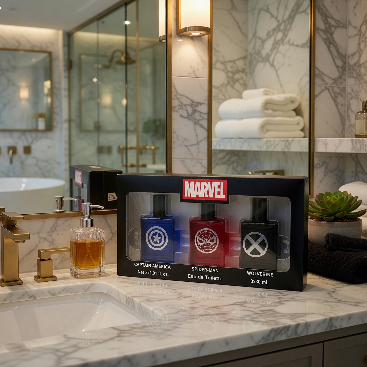 Marvel by Marvel, 3 Piece Gift Set for Boys