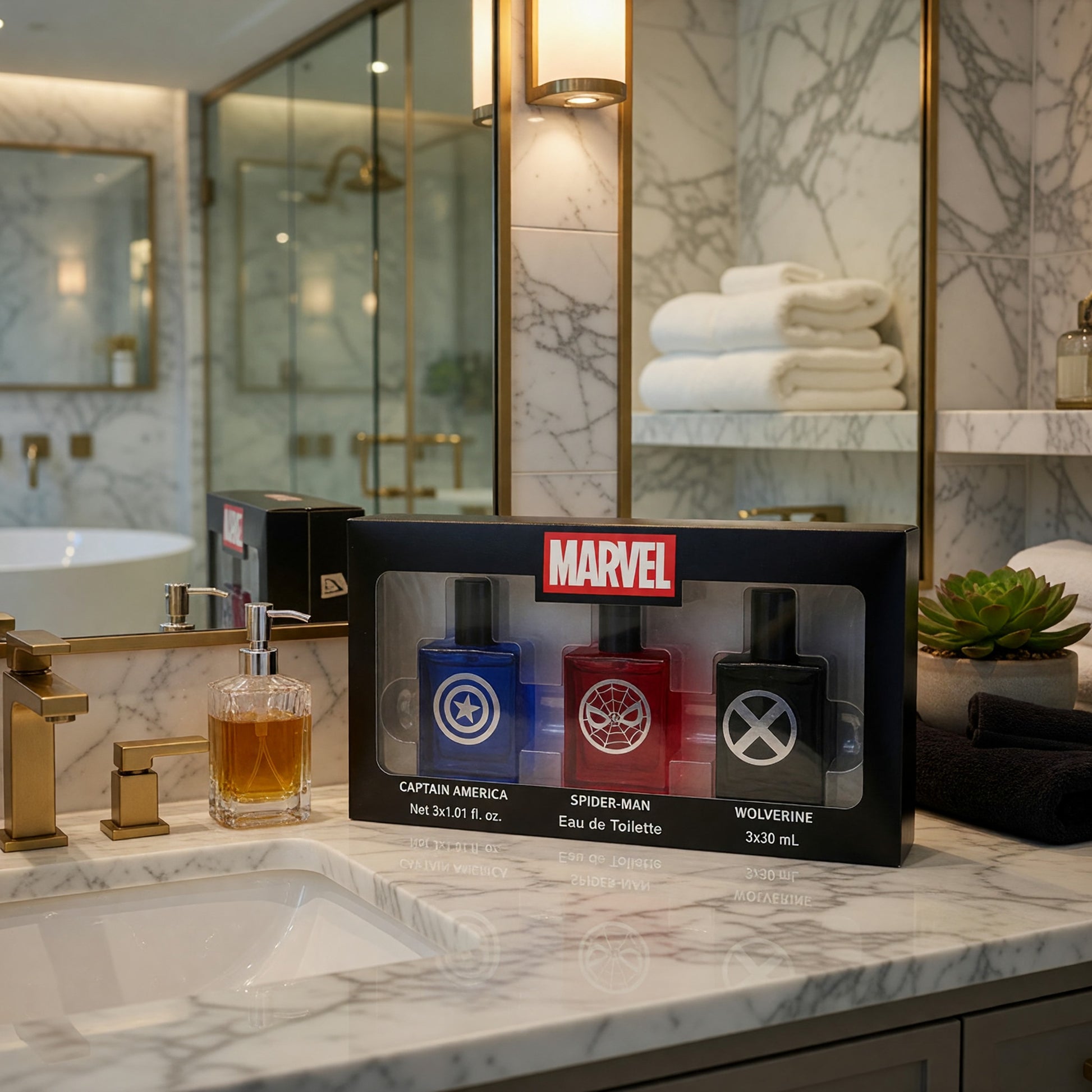 Marvel by Marvel, 3 Piece Gift Set for Boys
