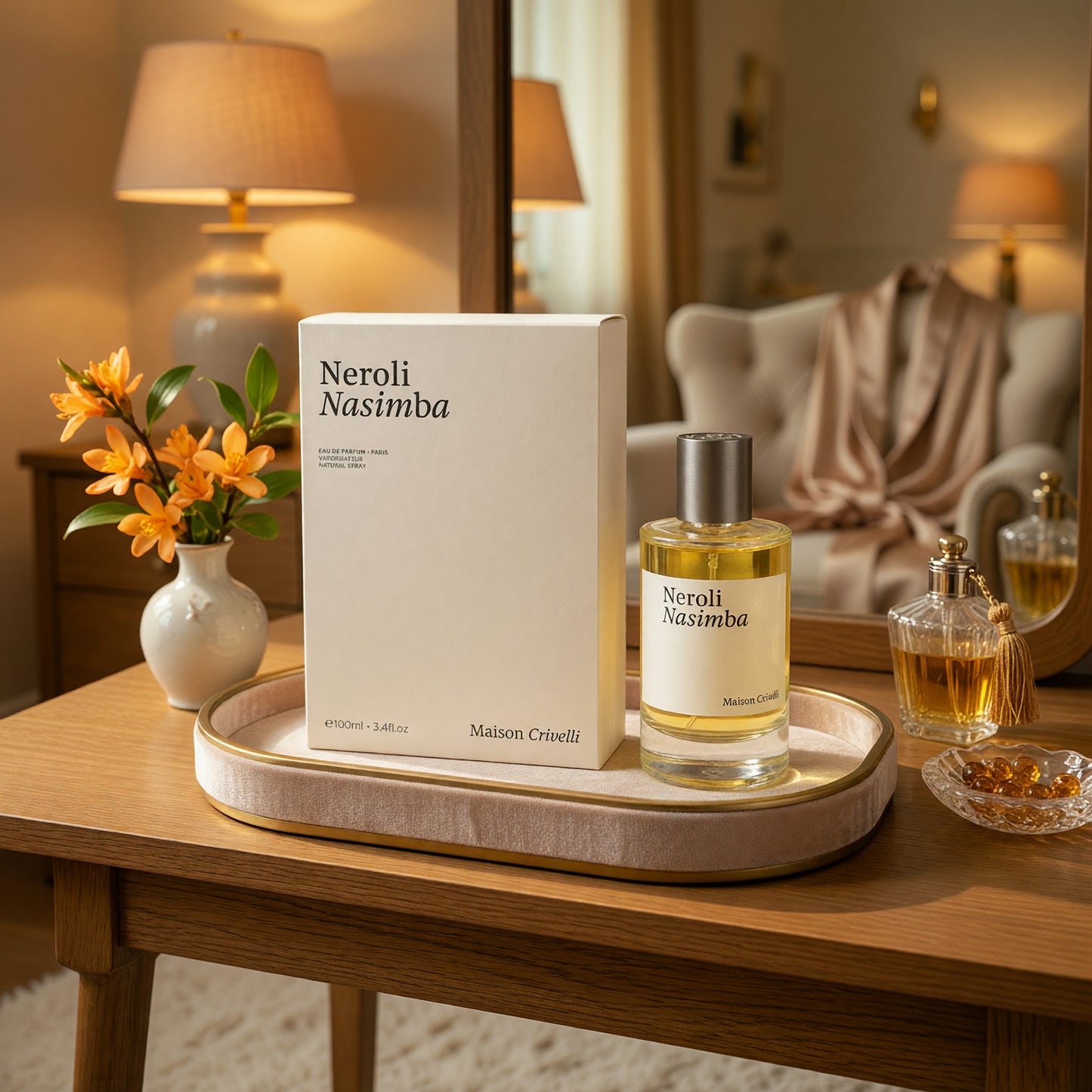 Neroli Nasimba by Maison Crivelli, 3.4 oz EDP Spray for Unisex