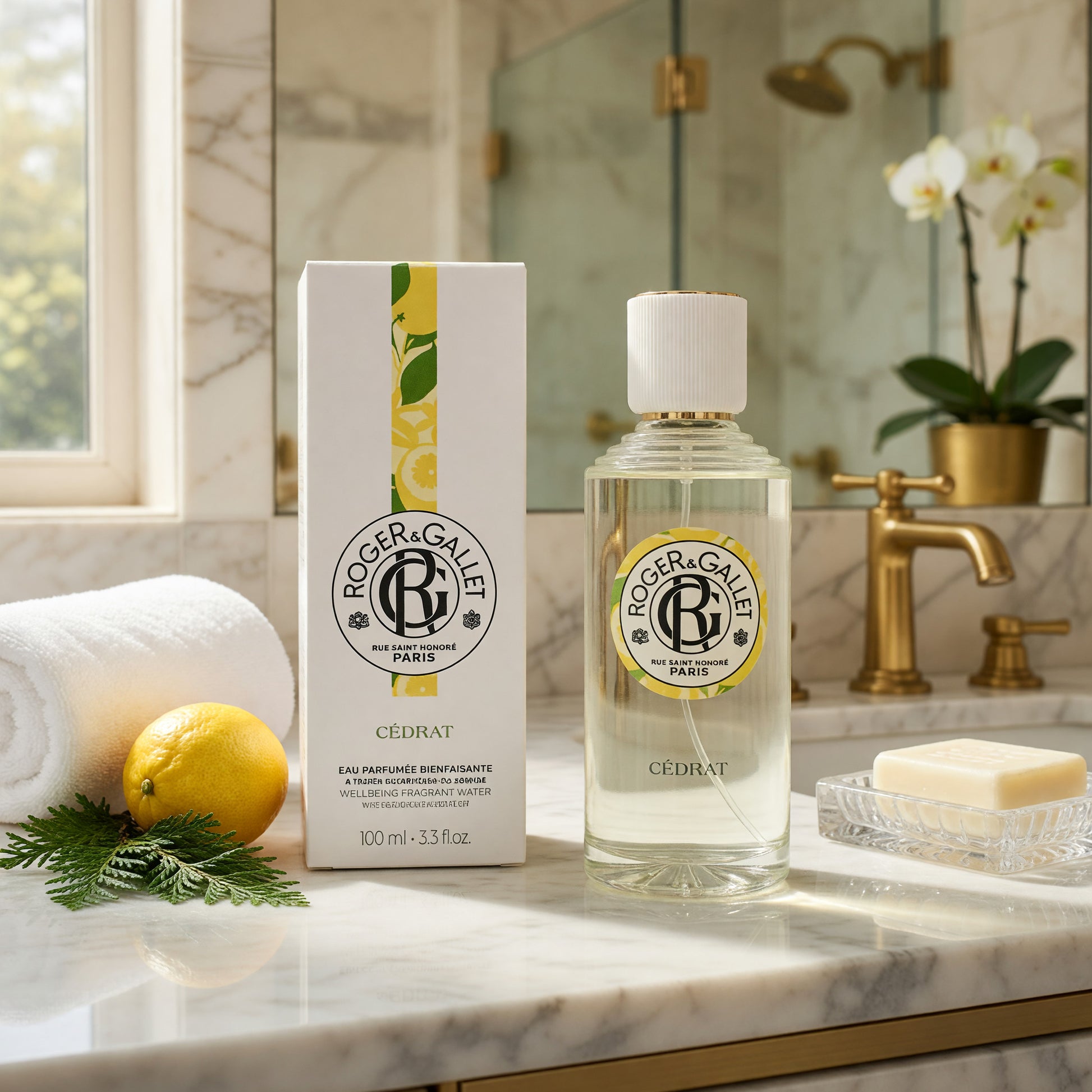 Roger & Gallet Cedrat by Roger & Gallet, 3.3oz Eau Parfumee Spray women