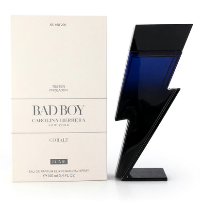 Bad Boy Cobalt Elixir by Carolina Herrera, 3.4oz EDP Spray men TESTER 