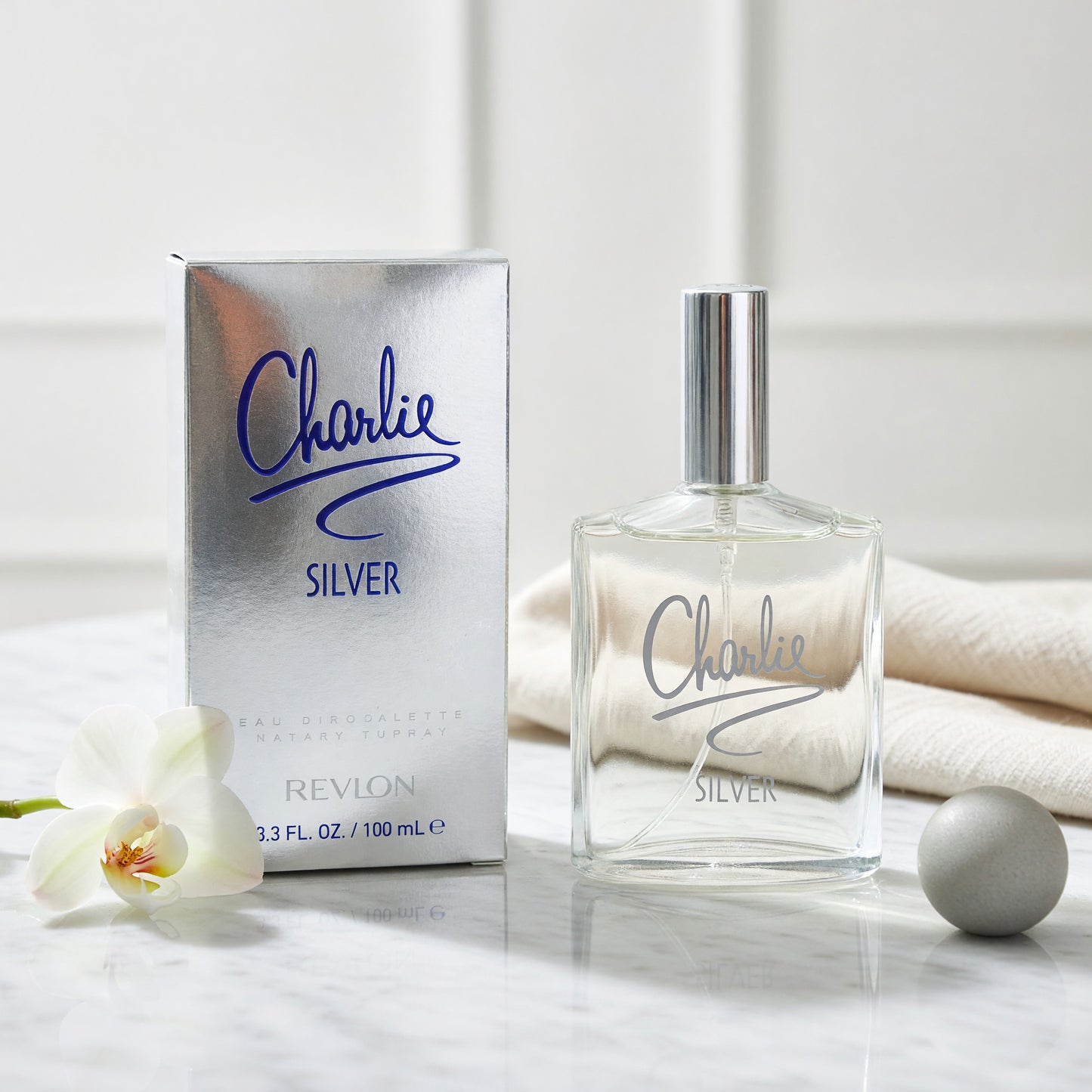 Charlie Silver by Revlon, 3.4 oz EDT Spray for Women