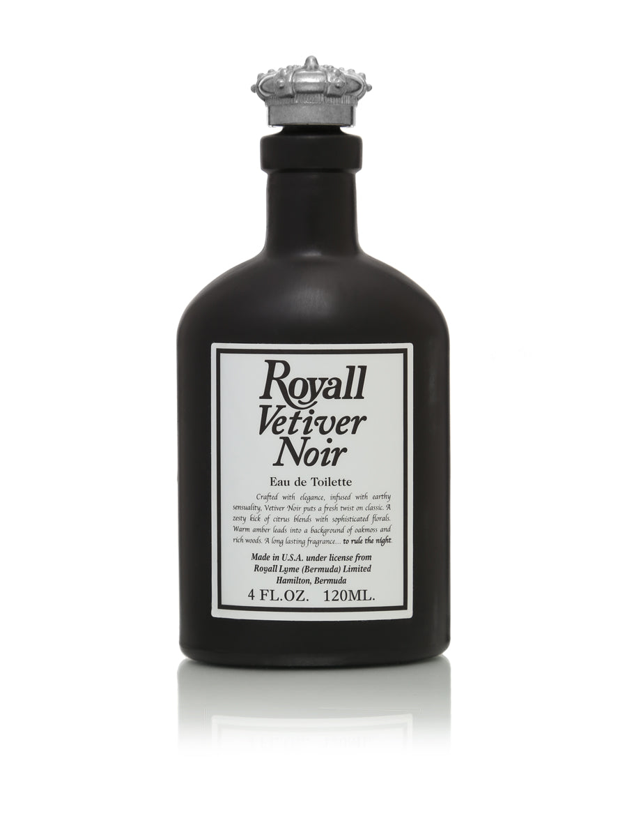 Royall Vetiver Noir by Royall Fragrance, 4 oz EDT Spray for Men