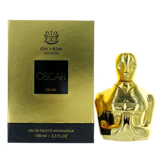 Oscar by Chic 'n Glam, 3.4 oz EDT Spray for Men
