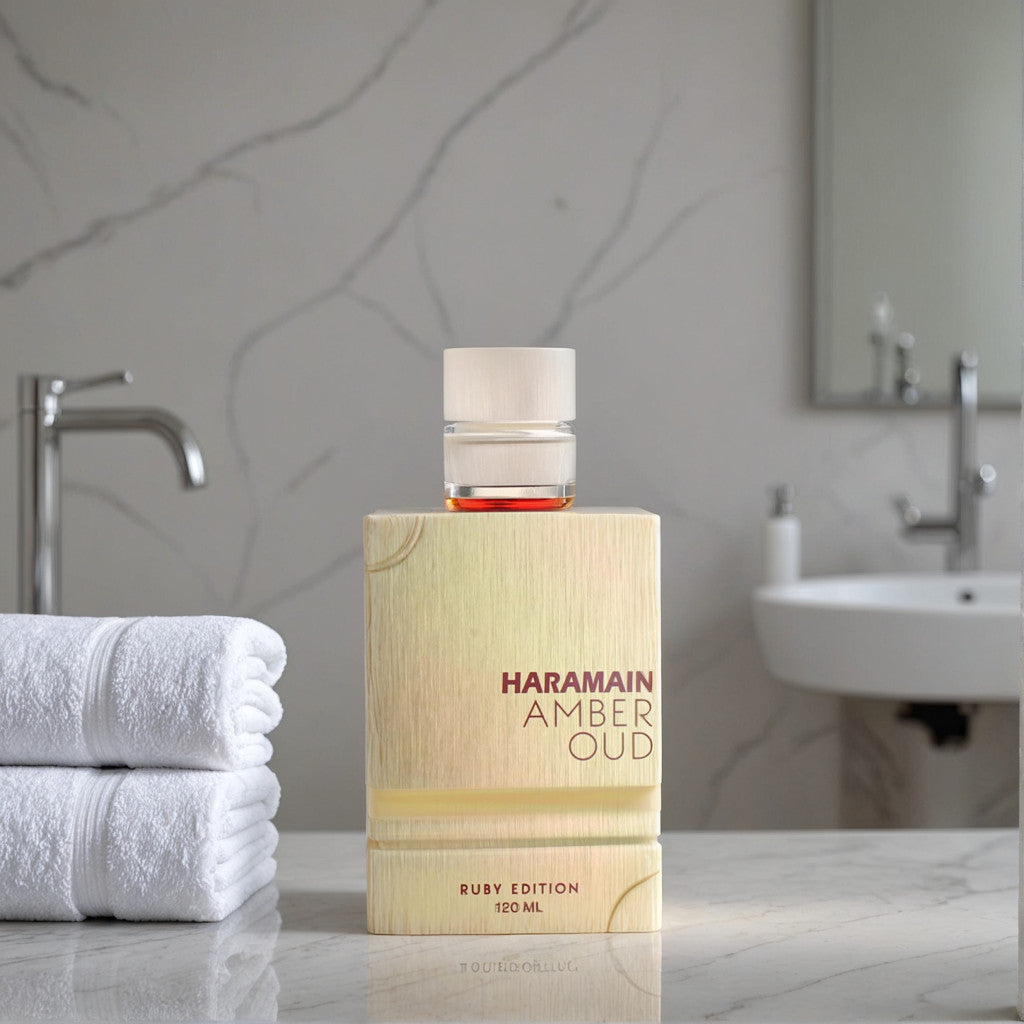 Amber Oud Ruby Edition by Al Haramain, 4 oz EDP Spray for Unisex