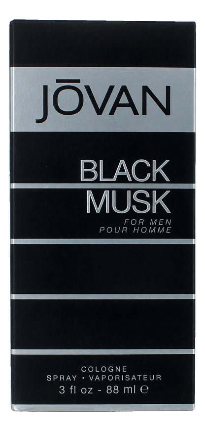 Jovan Black Musk by Jovan, 3 oz Cologne Spray for Men