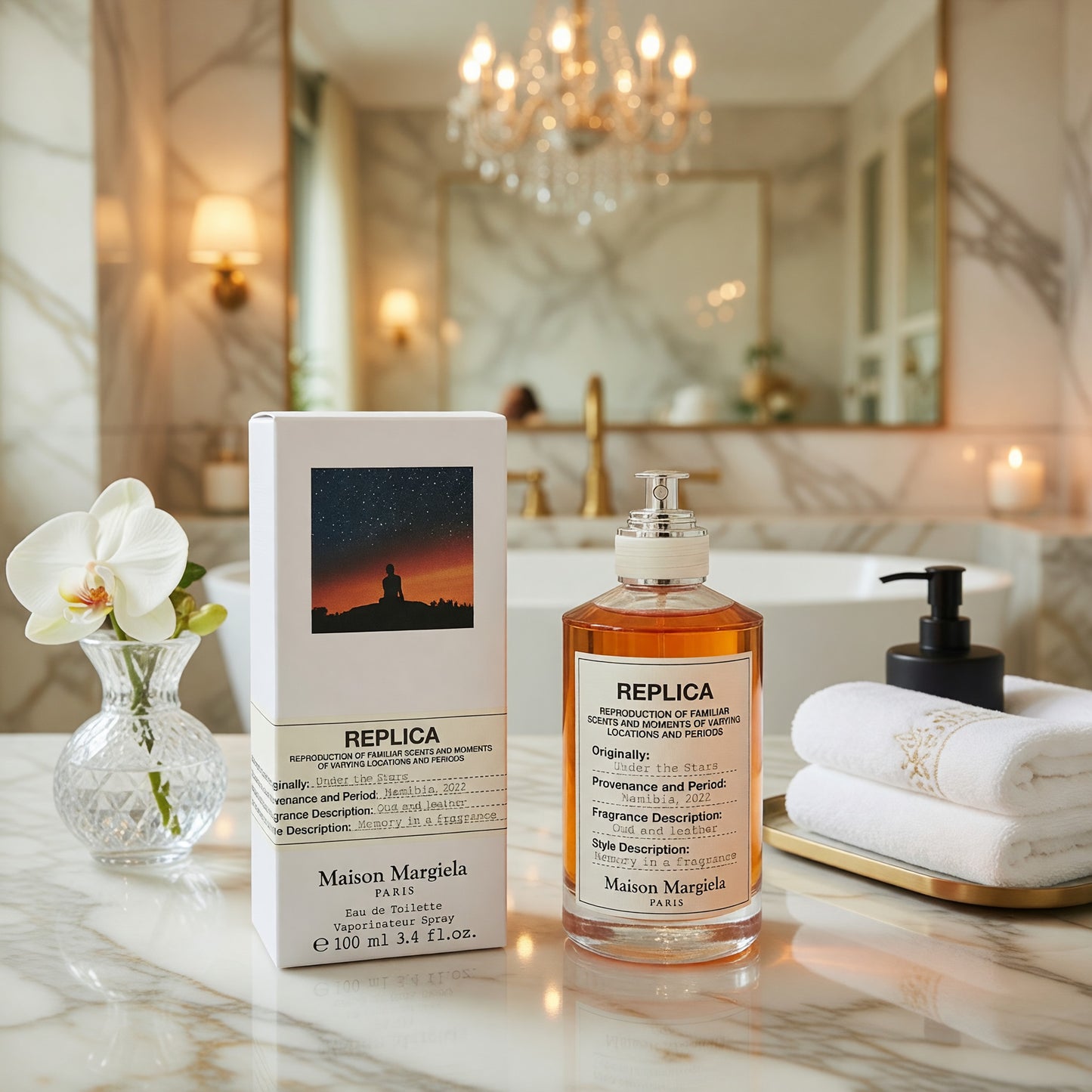 Replica Under the Stars by Maison Margiela, 3.4 EDT Spray for Unisex