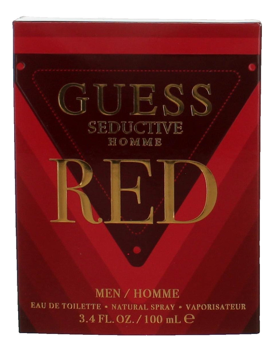 Guess Seductive Homme Red by Guess, 3.4 oz EDT Spray for Men