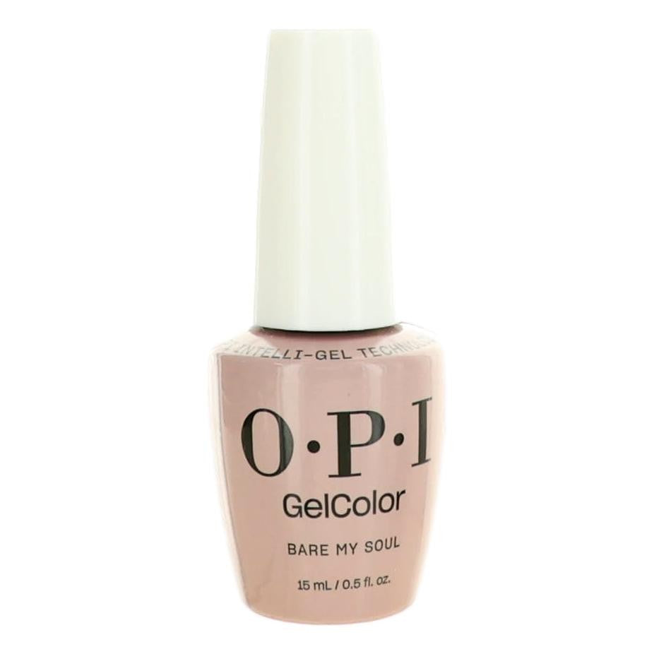 OPI Gel Nail Polish by OPI, 0.5 oz Gel Color - Bare My Soul - Bare My Soul