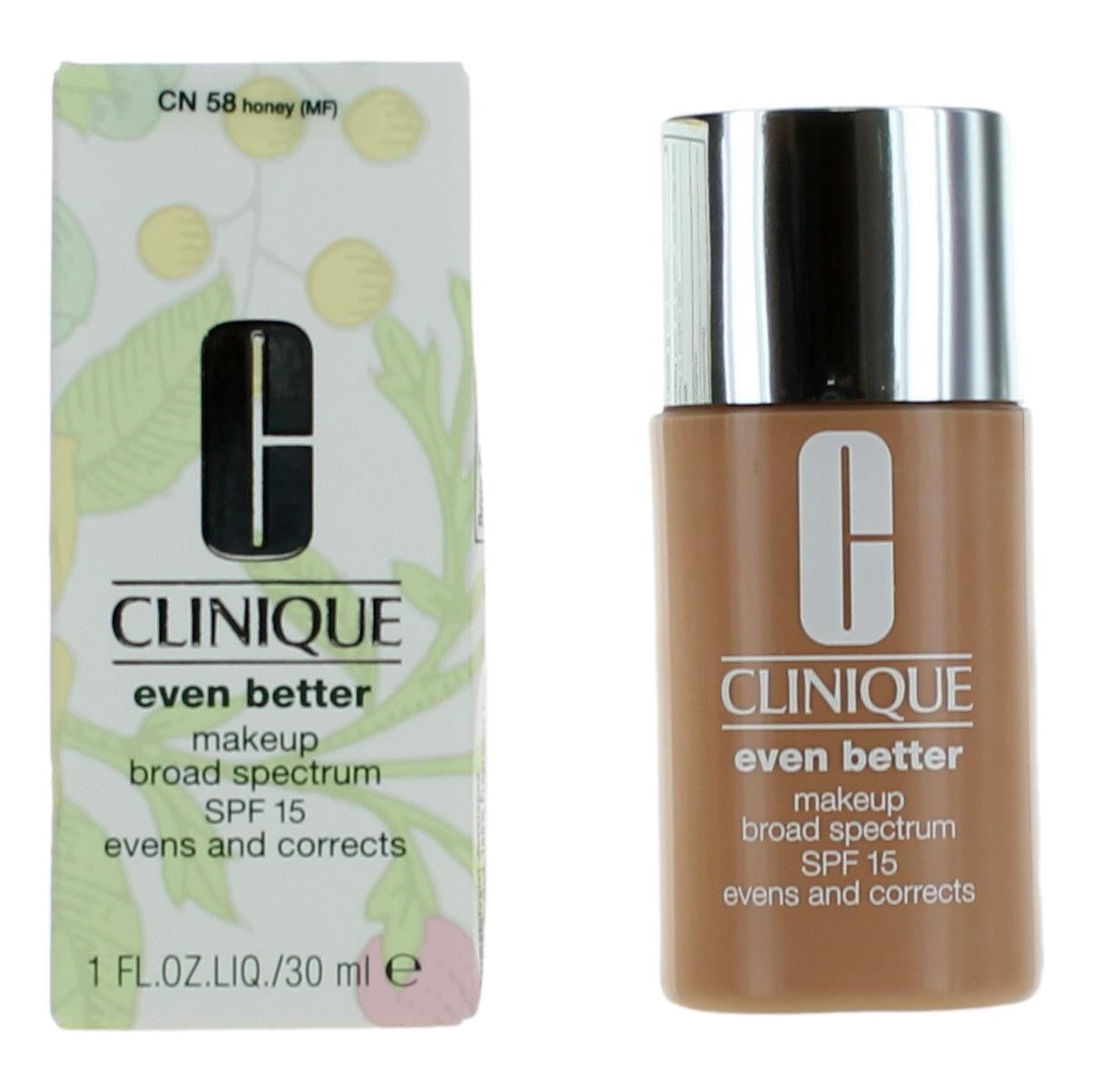 Clinique by Clinique, 1 oz Even Better Makeup SPF 15 - CN 58 Honey - CN 58 Honey