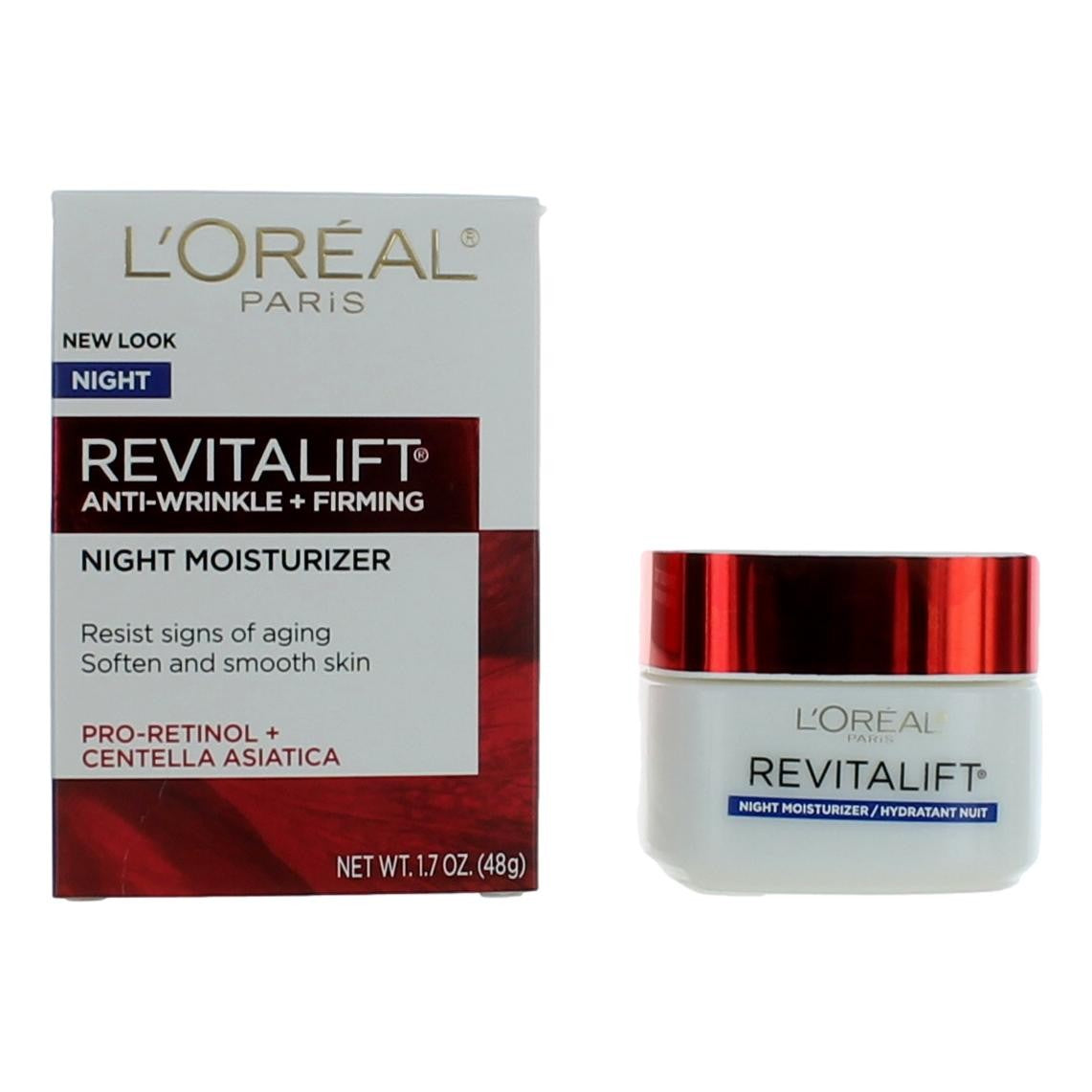 L'Oreal Revitalift Anti-Wrinkle + Firming by L'Oreal, 1.7oz Night Moisturizer