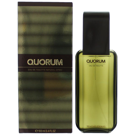 Quorum by Puig, 3.4 oz EDT Spray for Men