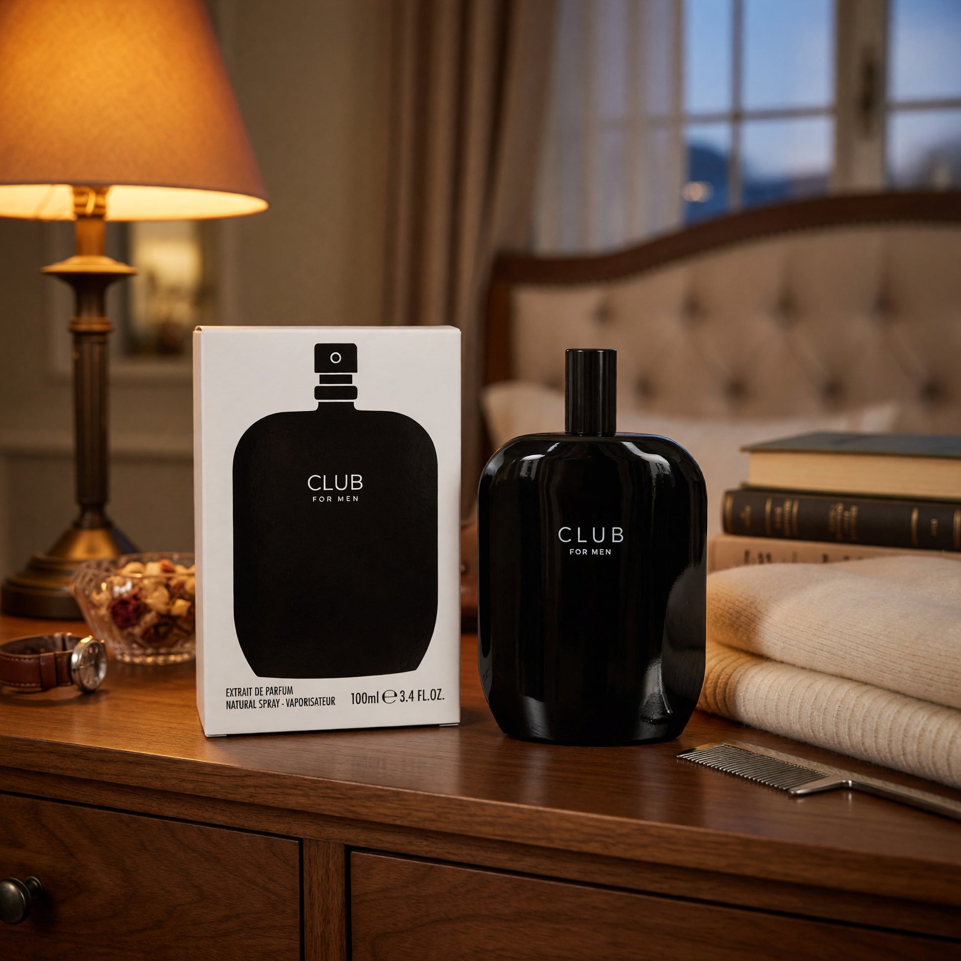 Club by Fragrance One, 3.4 oz Extrait De Parfum Spray for Men