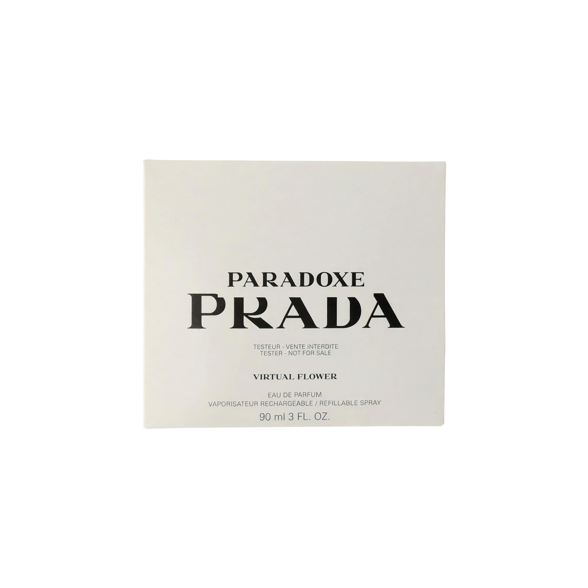 Prada Paradoxe Virtual Flower by Parada, 3oz EDP Spray women TESTER