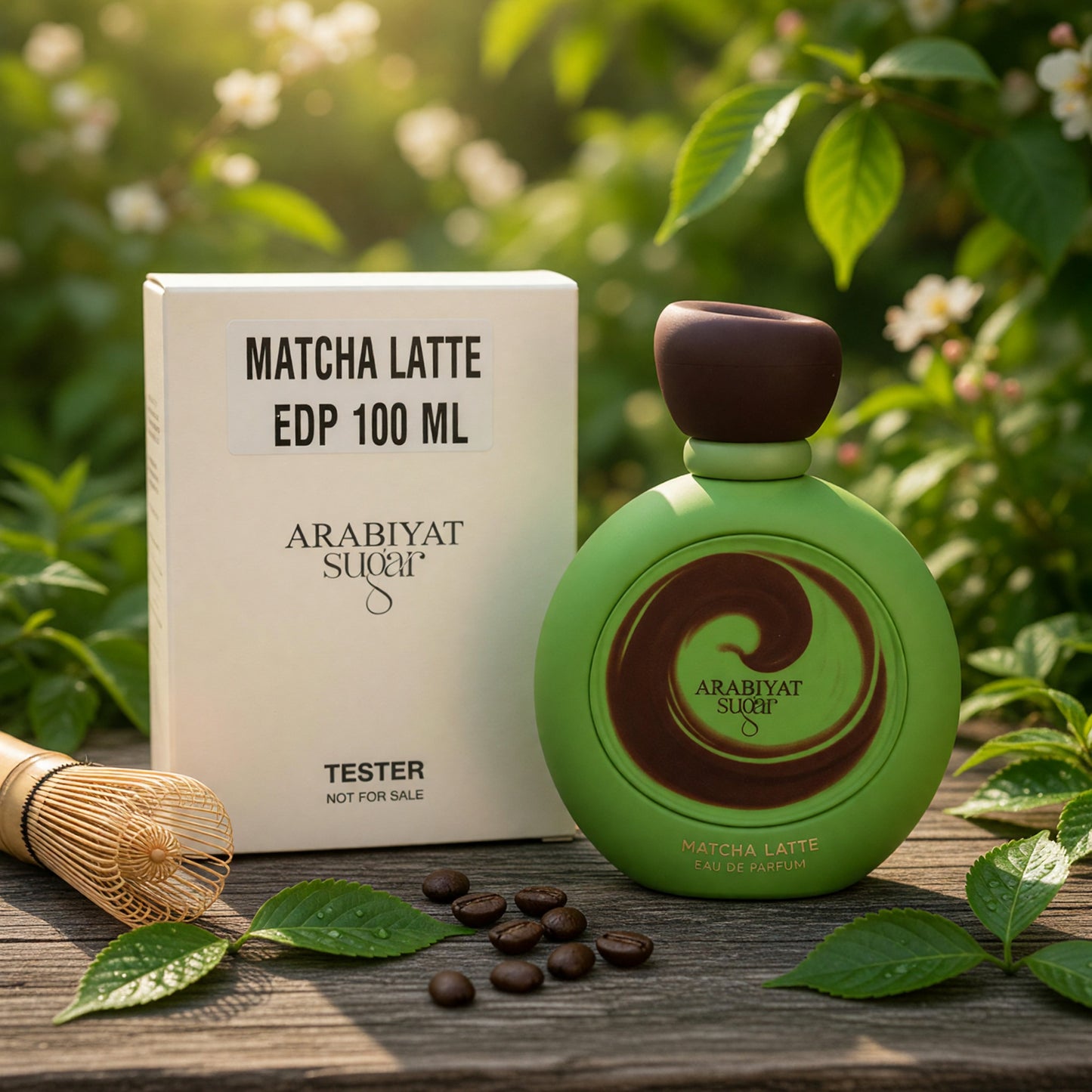 Matcha Latte by Arabiyat Sugar, 3.4 oz EDP Spray for Women TESTER