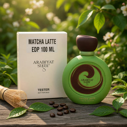 Matcha Latte by Arabiyat Sugar, 3.4 oz EDP Spray for Women TESTER
