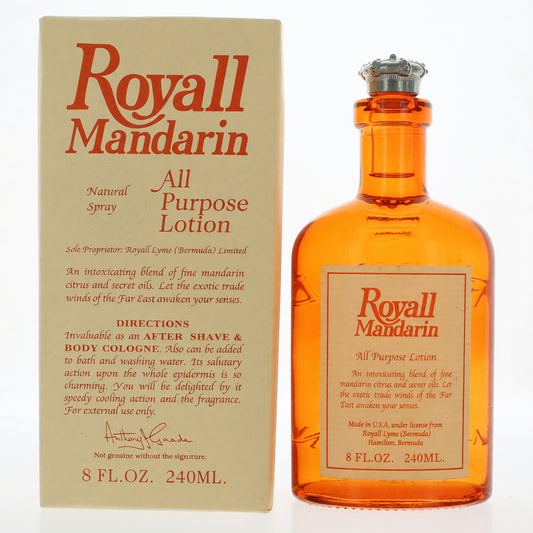 Royall Mandarin by Royall Fragrances, 8 oz All Purpose Lotion for Men