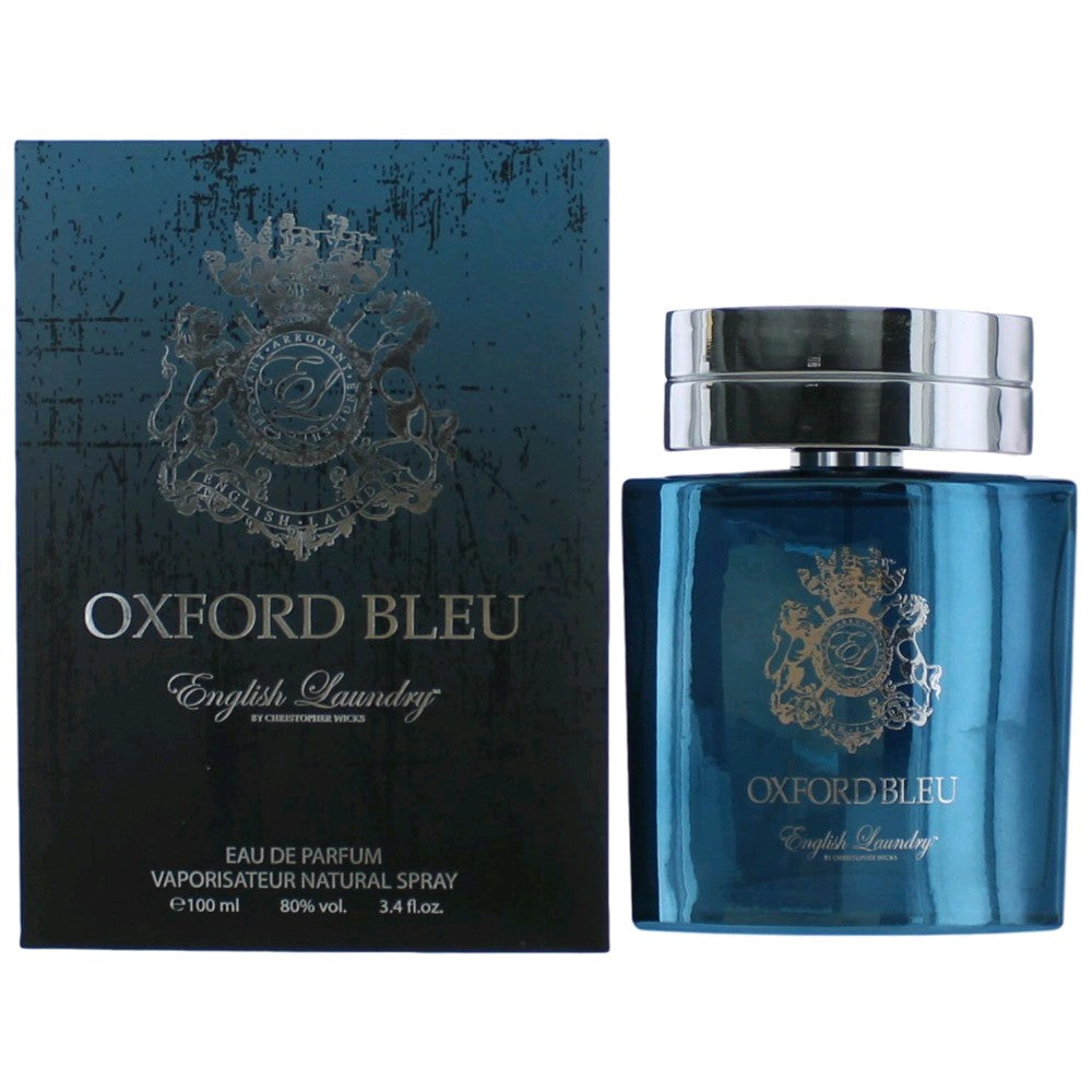 Oxford Bleu by English Laundry, 3.4 oz EDP Spray for Men