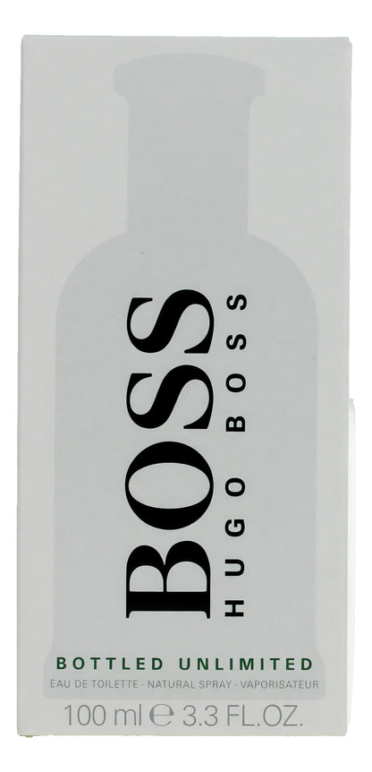 Boss Bottled Unlimited by Hugo Boss, 3.3 oz EDT Spray for Men