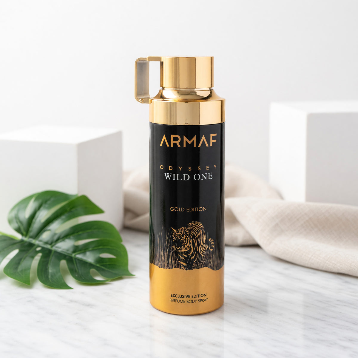 Odyssey Wild One Gold Edition by Armaf, 6.8 oz Body Spray for Men