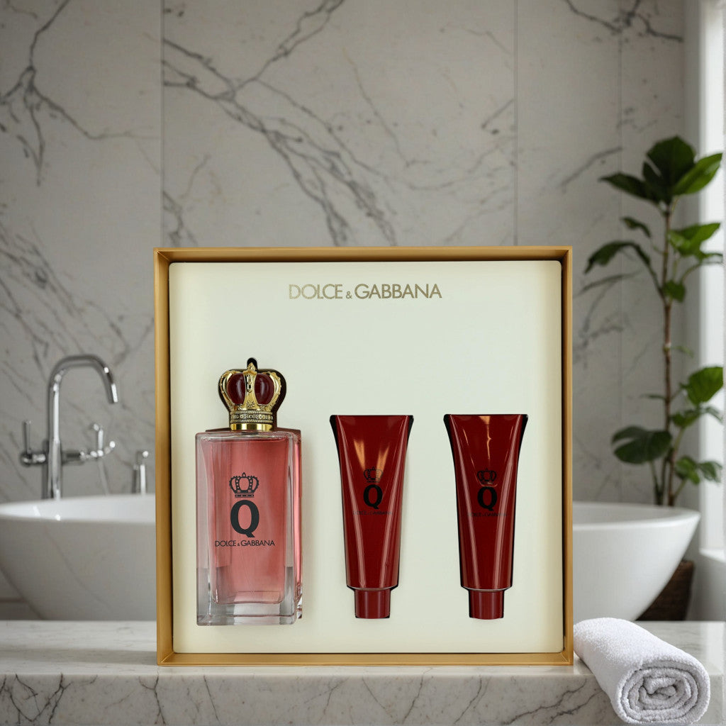 Q by Dolce & Gabbana, 3 Piece Gift Set for Women
