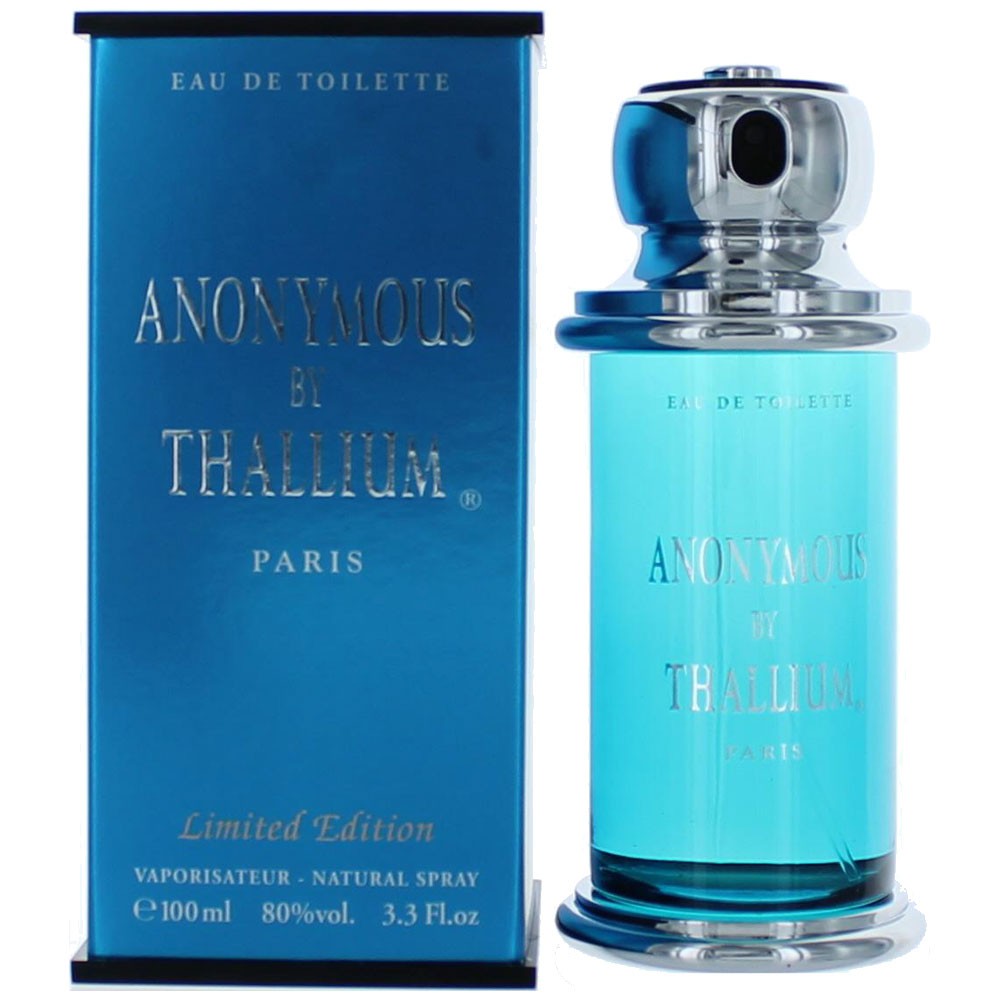 Anonymous by Thallium, 3.3 oz EDT Spray for Men