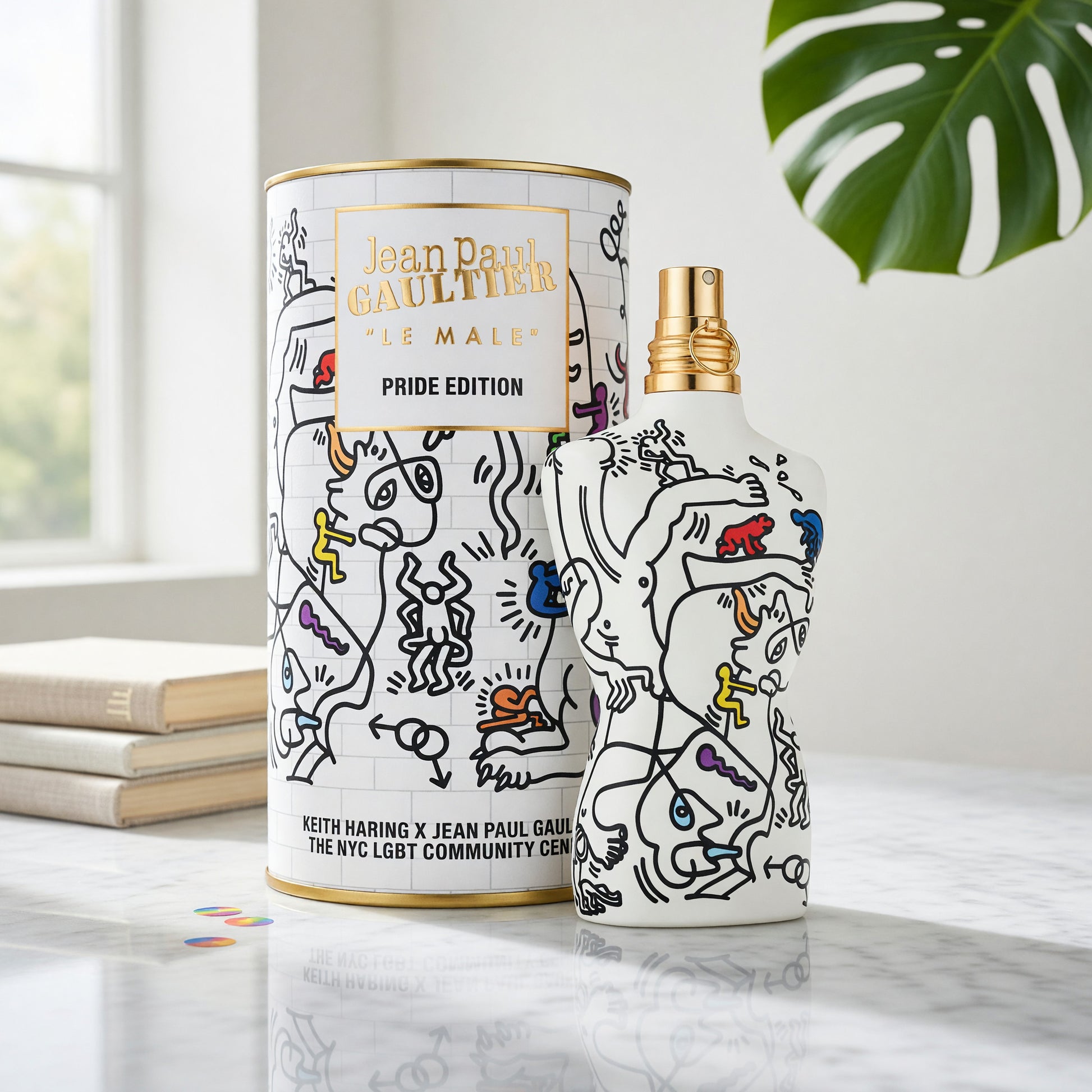 Jean Paul Gaultier Le Male by JPG 4.2 EDT Spray men - Pride Edition x Keith Haring