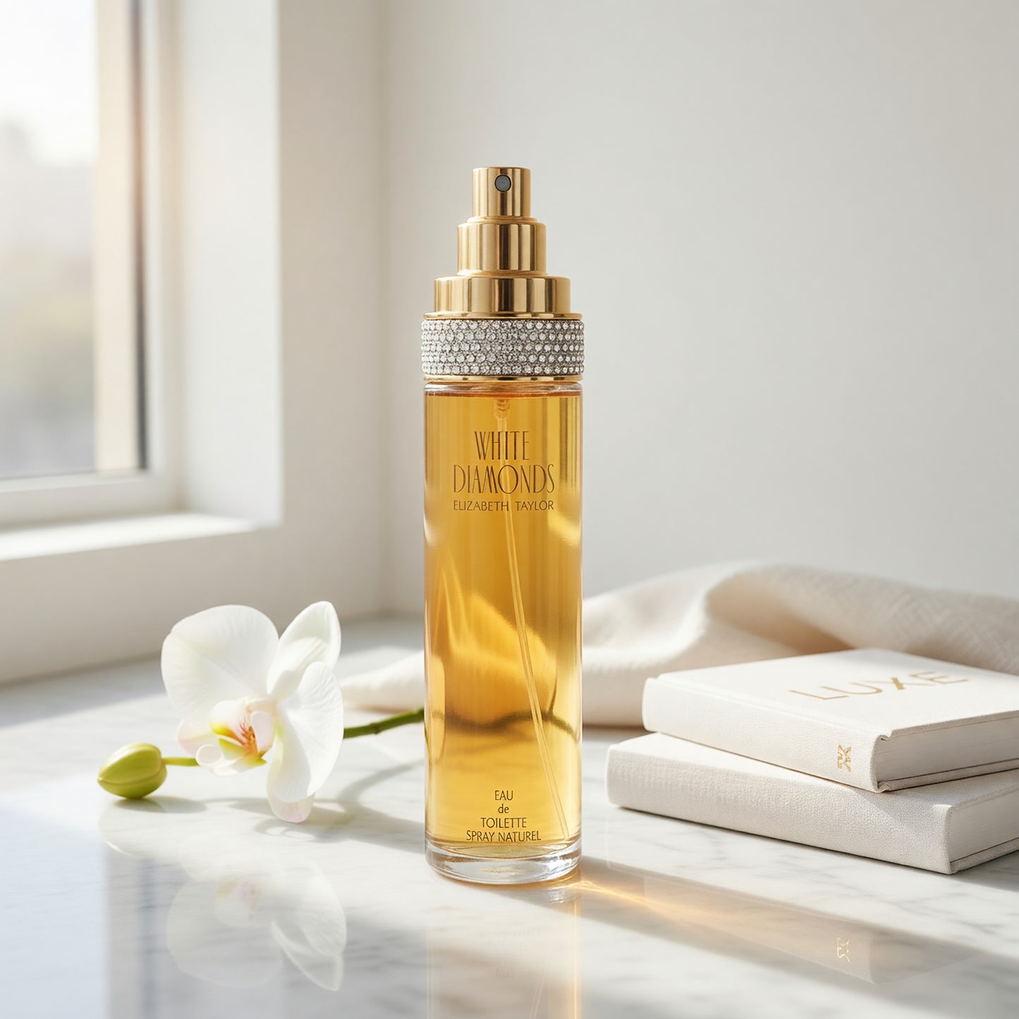 White Diamonds by Elizabeth Taylor, 3.4 oz EDT Spray for Women Tester