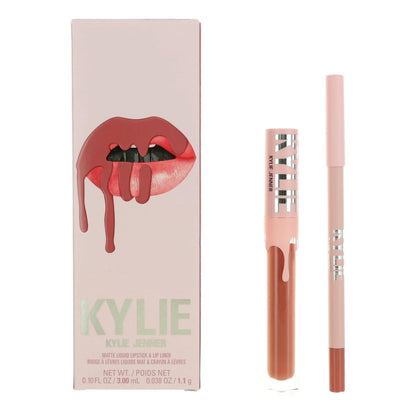 Kylie Matte Liquid Lipstick & Lip Liner by Kylie Jenner, Lip Kit - Angel - Angel