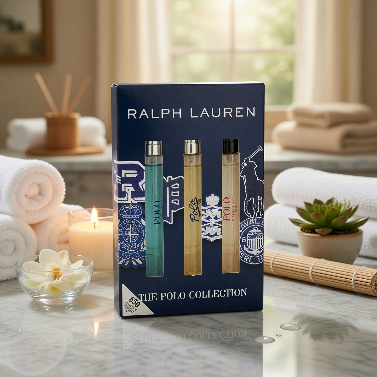 The Polo Collection by Ralph Lauren, 3 Piece Travel Set for Men
