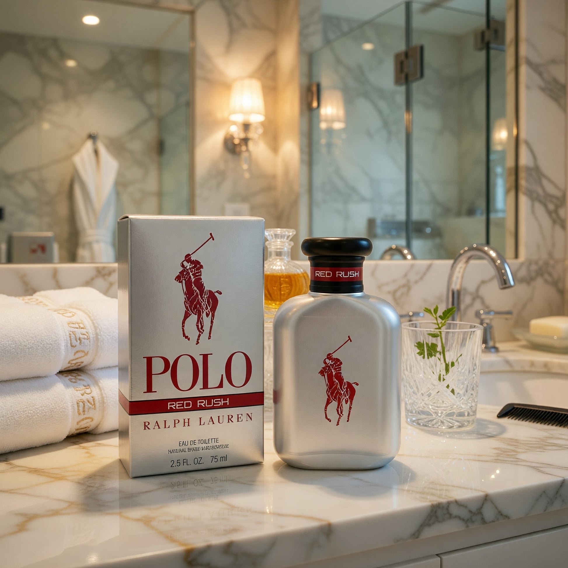 Polo Red Rush by Ralph Lauren, 2.5 oz EDT Spray for Men