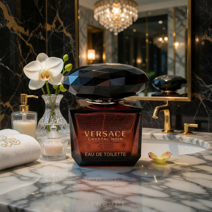 Versace Crystal Noir by Versace, 3 oz EDT Spray for Women TESTER
