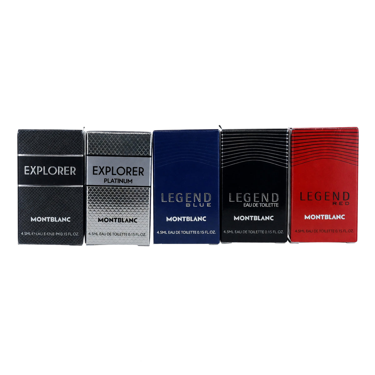 Mont Blanc by Mont Blanc, 5 Piece Miniatures Collection for Men