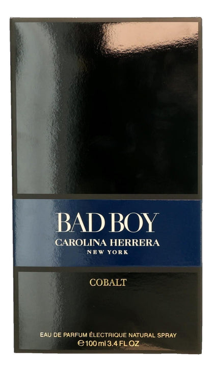 Bad Boy Cobalt by Carolina Herrera, 3.4oz EDP Electrique Spray men