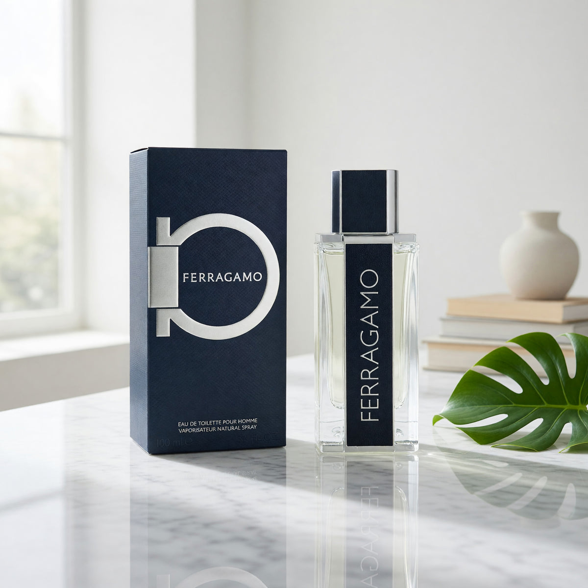 Ferragamo by Salvatore Ferragamo, 3.4oz Eau De Toieltte Spray men  