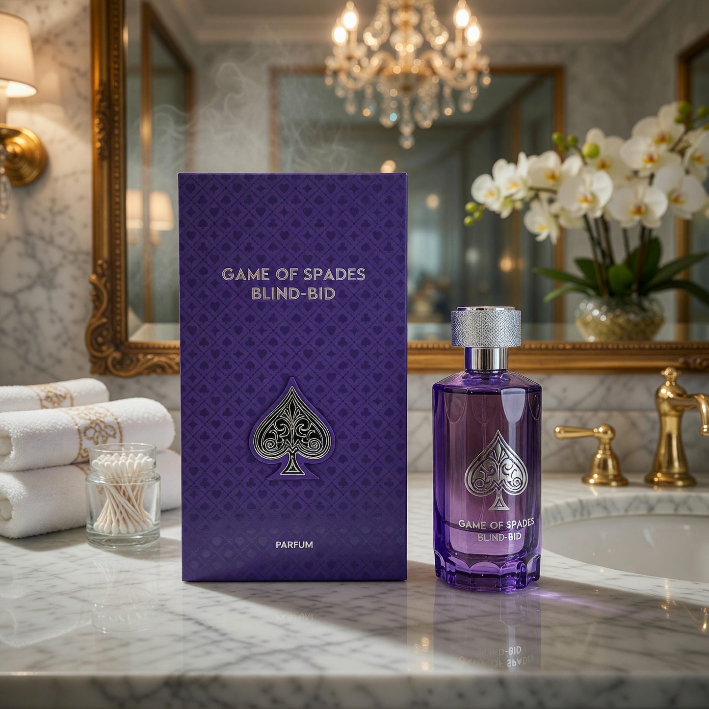 Game of Spades Blind-Bid by Jo Milano, 3.4 oz Parfum Spray for Unisex