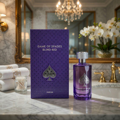 Game of Spades Blind-Bid by Jo Milano, 3.4 oz Parfum Spray for Unisex