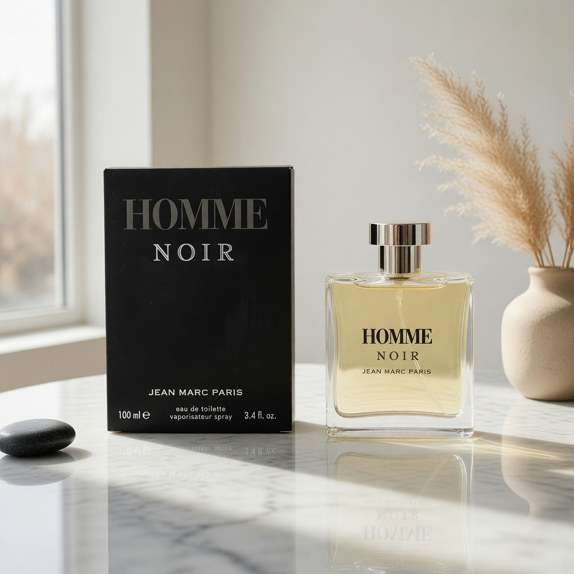 Homme Noir by Jean Marc Paris, 3.4 oz EDT Spray for Men