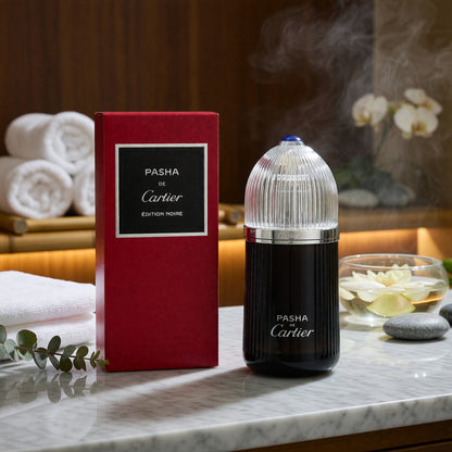 Pasha de Cartier Edition Noire by Cartier, 3.3 oz EDT Spray for Men