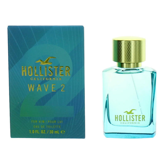 Wave 2 by Hollister, 1 oz EDT Spray for Men