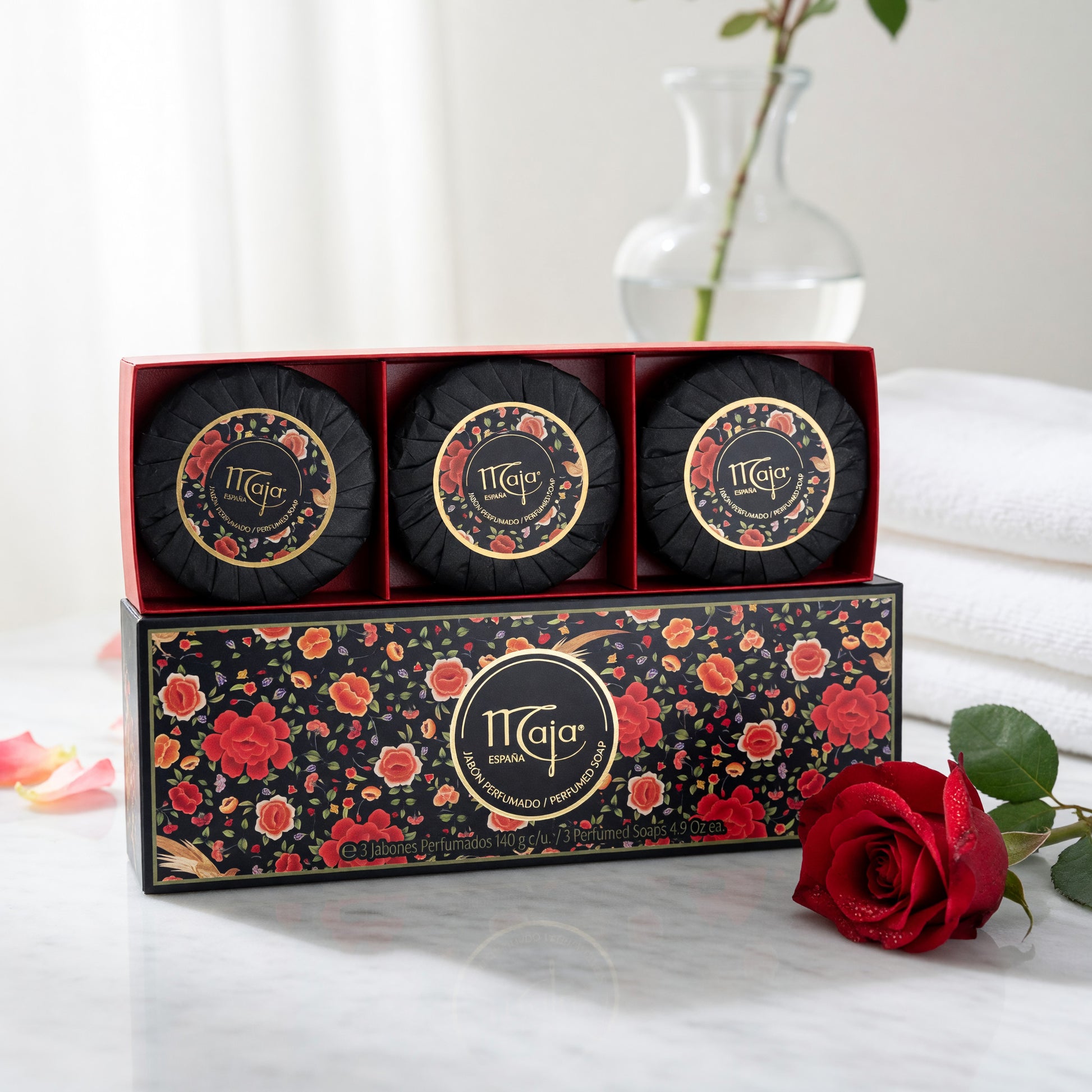 Maja by Maja, 3 Maja Soaps 4.9 oz Each for Women in Gift Box