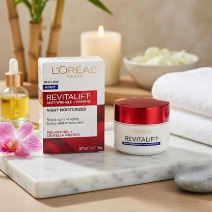 L'Oreal Revitalift Anti-Wrinkle + Firming by L'Oreal, 1.7oz Night Moisturizer