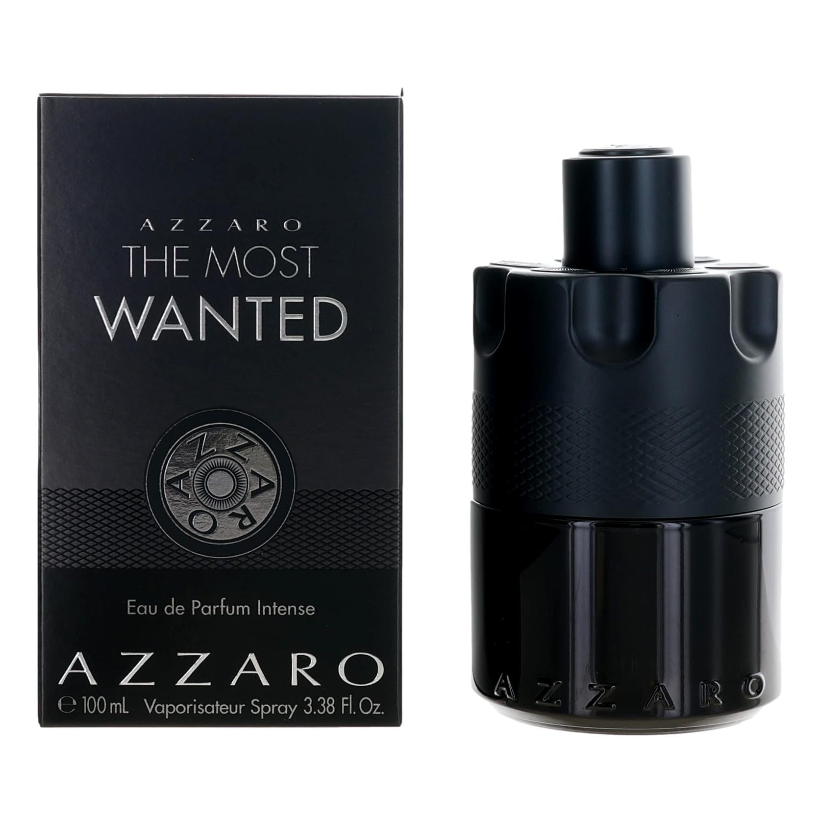 Azzaro The Most Wanted by Azzaro, 3.3 oz EDP Intense Spray for Men