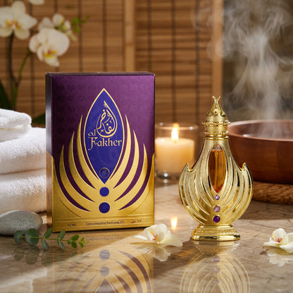 Al Fakher by Afnan, 0.40 oz Perfume Oil for Unisex