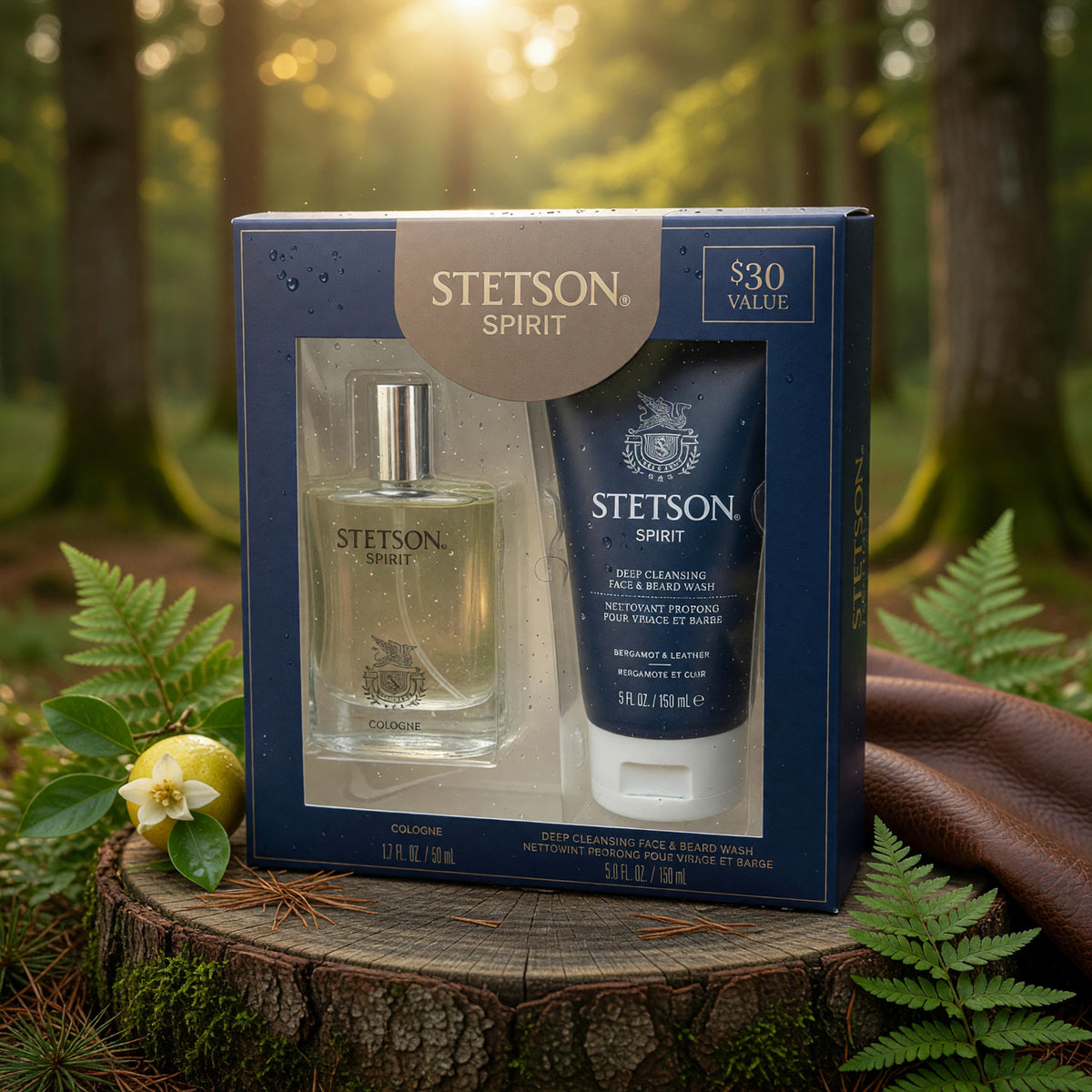 Stetson Spirit by Coty,  2 Piece Gift Set for Men