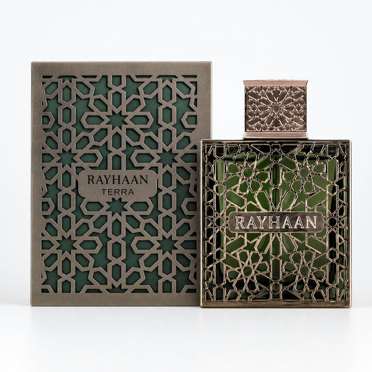 QB RAYHAAN TERRA 100ML EDP SPRAY QB bxrayh10s1