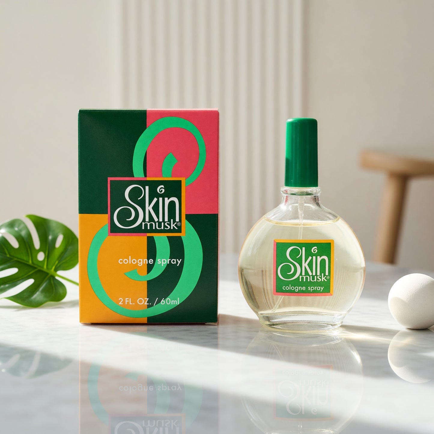 Skin Musk by Parfums De Coeur, 2 oz Cologne Spray for Women