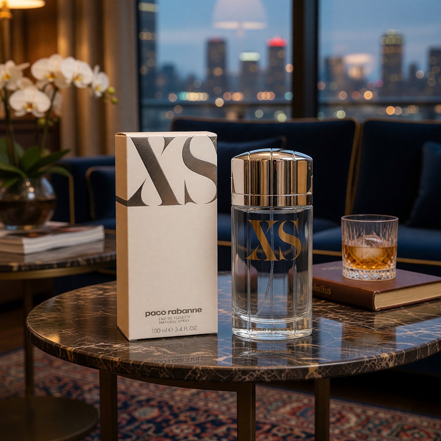 XS by Paco Rabanne, 3.4 oz EDT Spray for Men