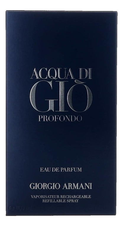 Acqua Di Gio Profondo by Giorgio Armani, 3.3 oz EDP Spray for Men