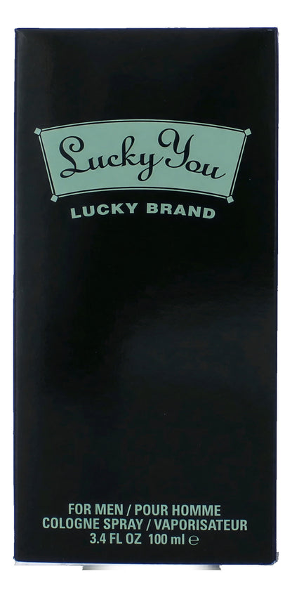 Lucky You by Lucky Brand, 3.4 oz EDT Spray for Men